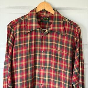 1960s Forsyth Flannel Shirt, Maple Leaf Tartan